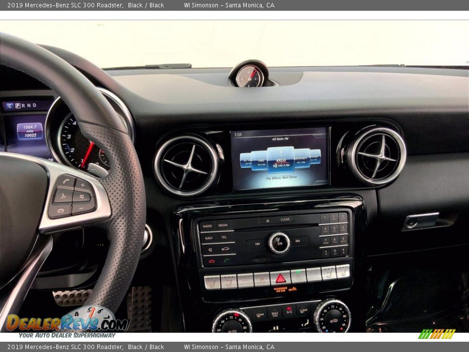 2019 Mercedes-Benz SLC 300 Roadster Black / Black Photo #4