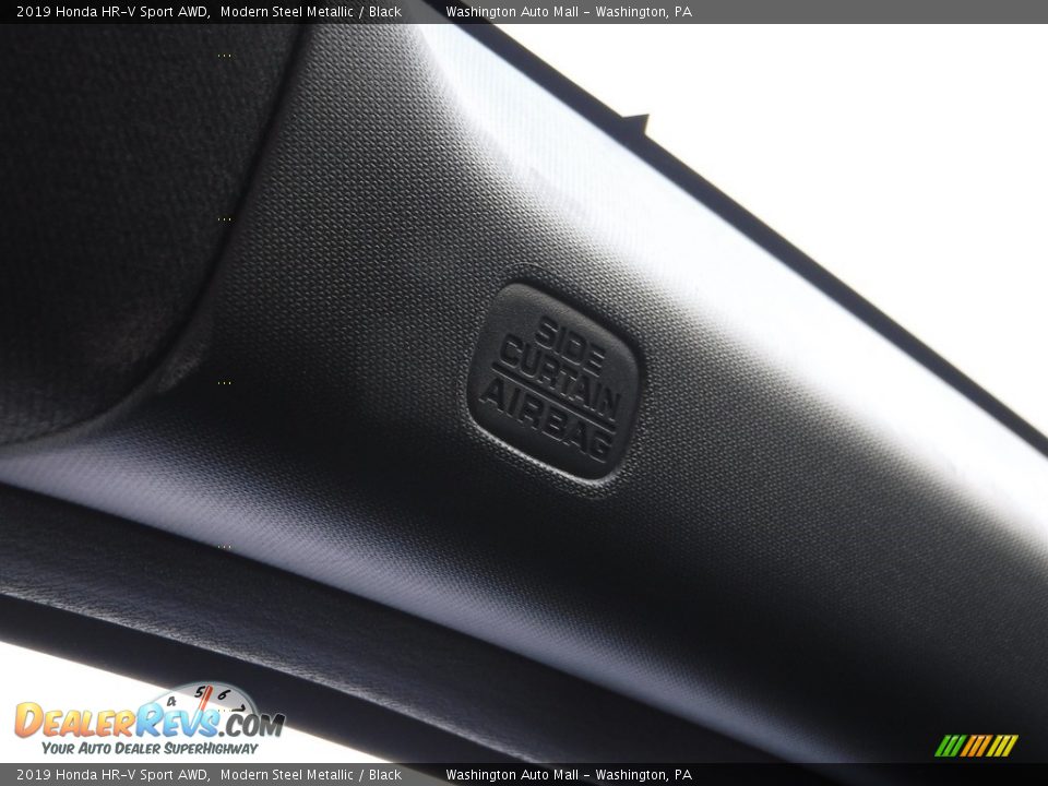 2019 Honda HR-V Sport AWD Modern Steel Metallic / Black Photo #20