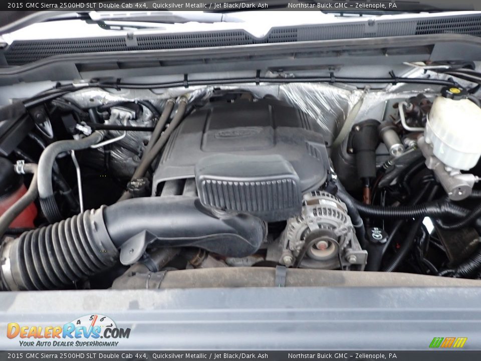 2015 GMC Sierra 2500HD SLT Double Cab 4x4 6.0 Liter OHV 16-Valve VVT Flex-Fuel Vortec V8 Engine Photo #2