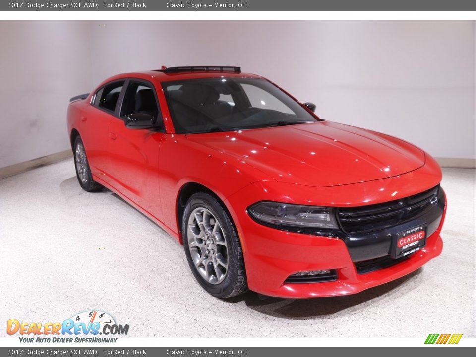2017 Dodge Charger SXT AWD TorRed / Black Photo #1