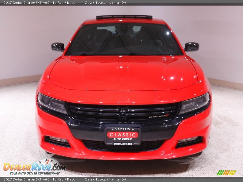 2017 Dodge Charger SXT AWD TorRed / Black Photo #2