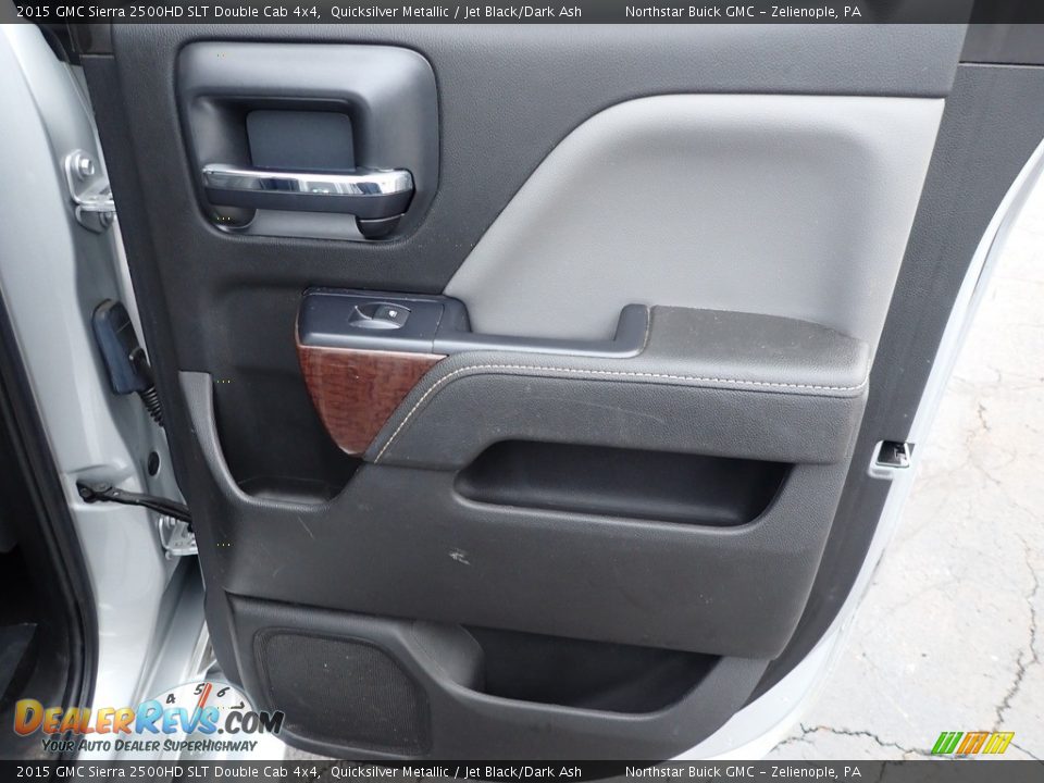 Door Panel of 2015 GMC Sierra 2500HD SLT Double Cab 4x4 Photo #7