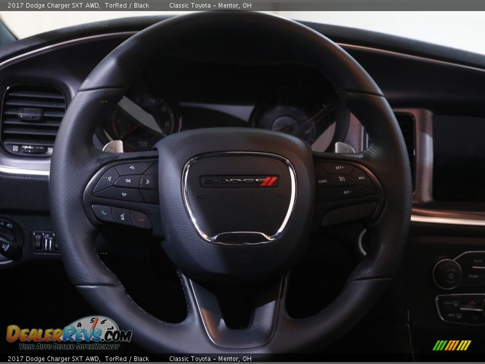 2017 Dodge Charger SXT AWD TorRed / Black Photo #7