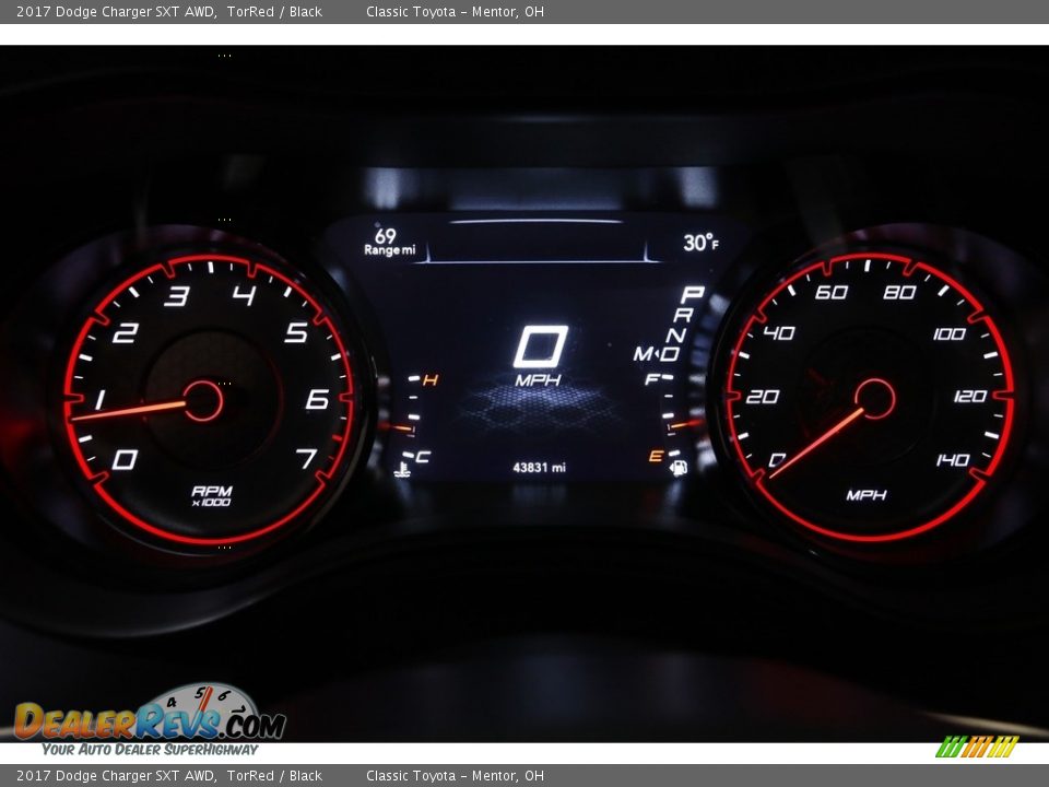 2017 Dodge Charger SXT AWD TorRed / Black Photo #8