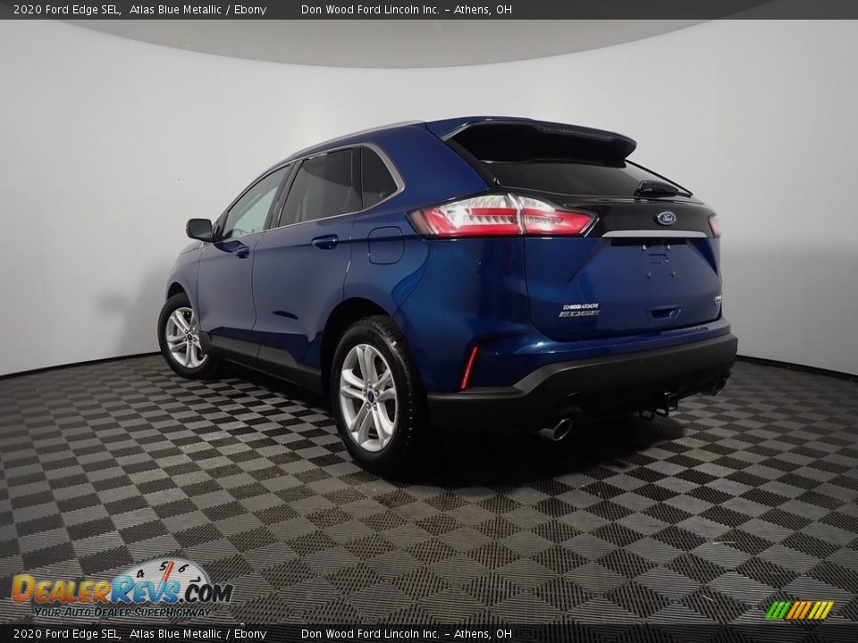 2020 Ford Edge SEL Atlas Blue Metallic / Ebony Photo #11