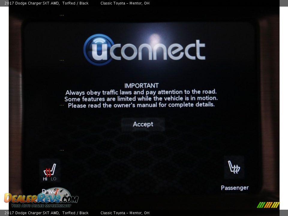 2017 Dodge Charger SXT AWD TorRed / Black Photo #9