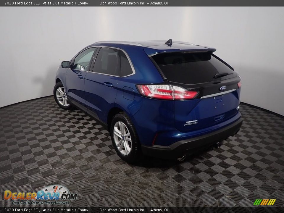 2020 Ford Edge SEL Atlas Blue Metallic / Ebony Photo #12