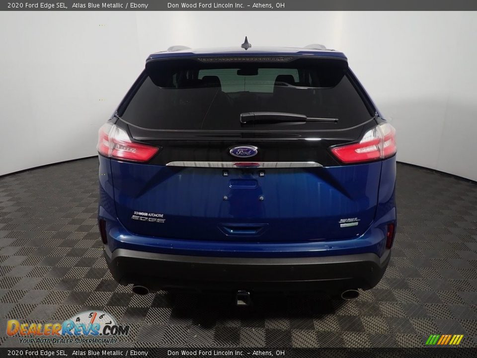 2020 Ford Edge SEL Atlas Blue Metallic / Ebony Photo #13