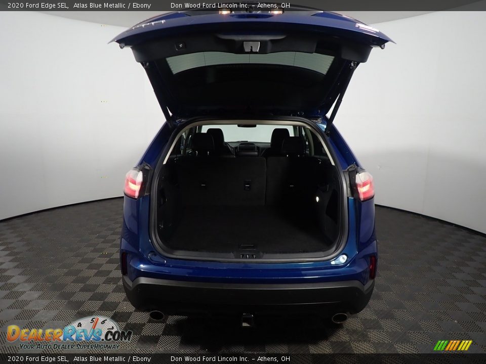 2020 Ford Edge SEL Atlas Blue Metallic / Ebony Photo #14