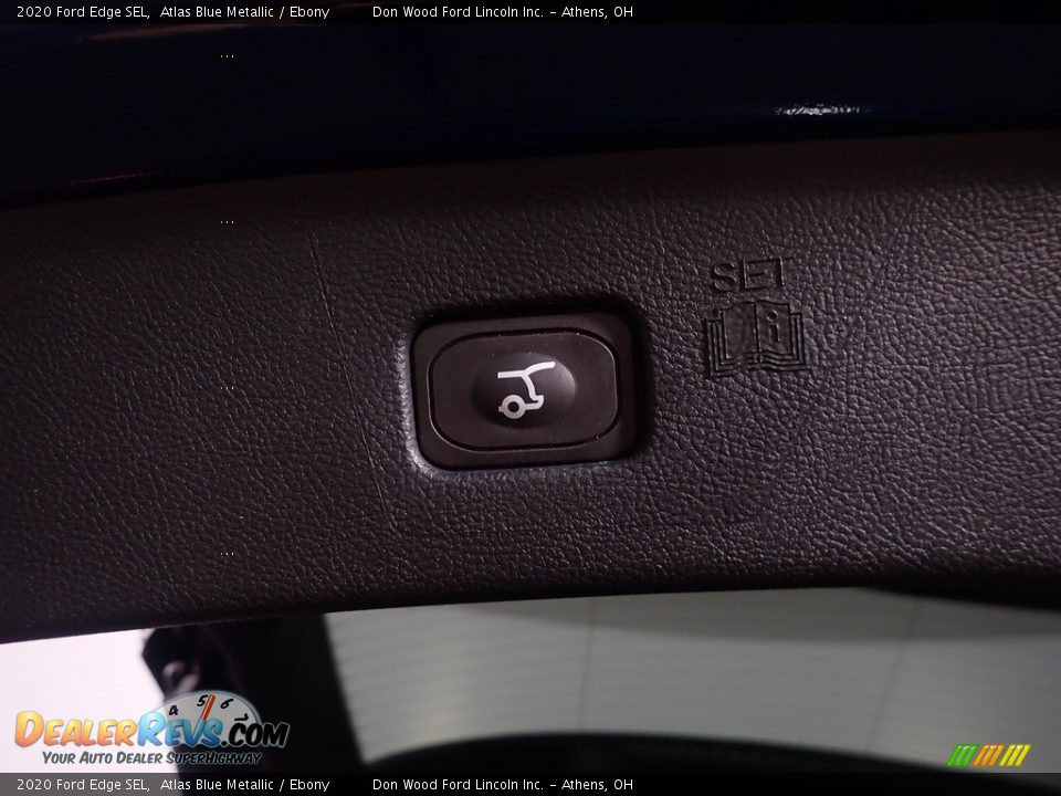 2020 Ford Edge SEL Atlas Blue Metallic / Ebony Photo #15