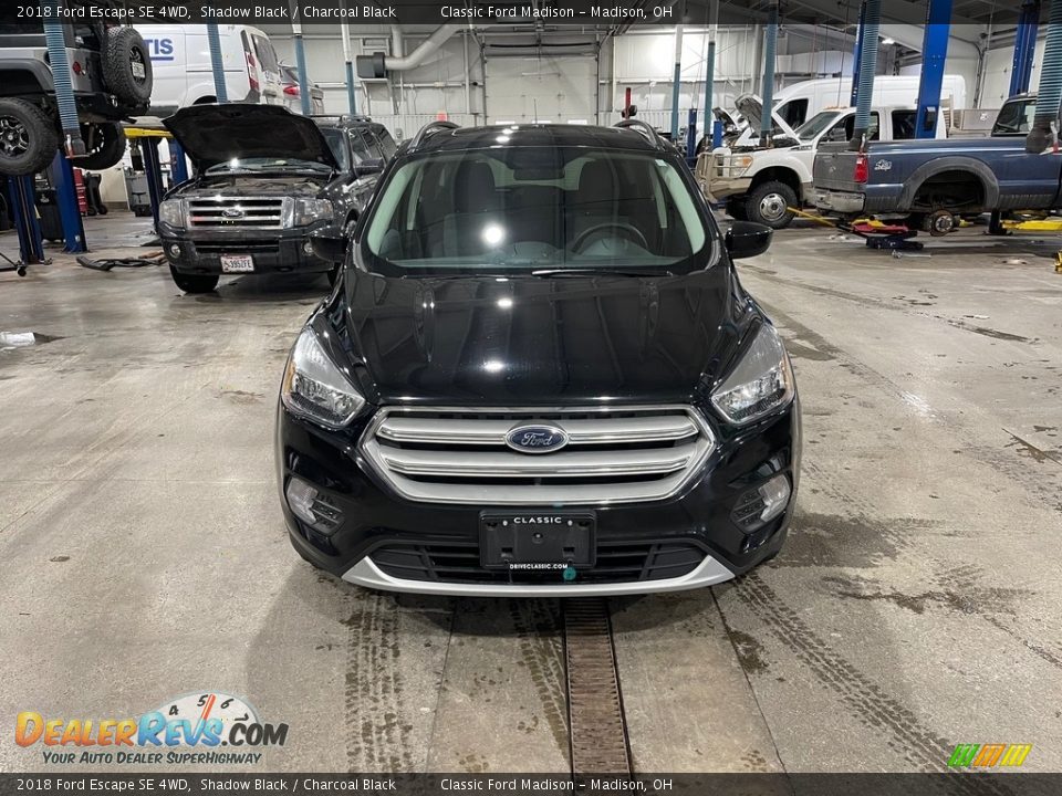 2018 Ford Escape SE 4WD Shadow Black / Charcoal Black Photo #2