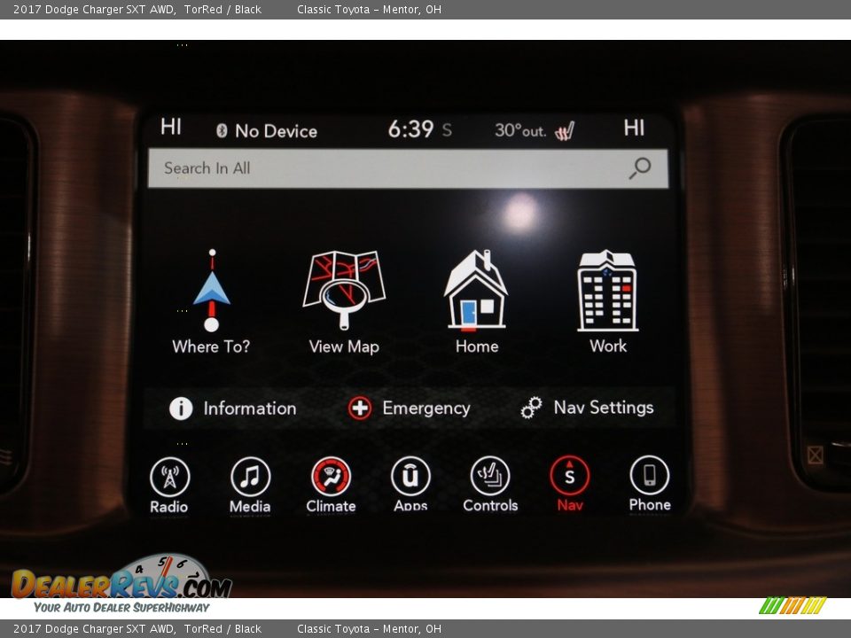 2017 Dodge Charger SXT AWD TorRed / Black Photo #15