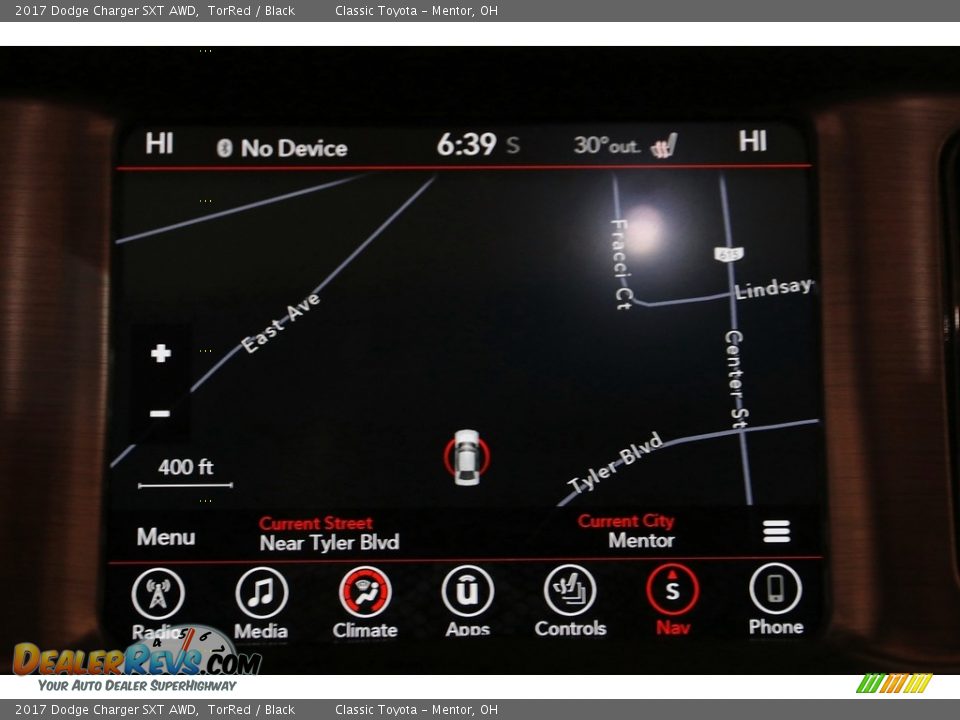 2017 Dodge Charger SXT AWD TorRed / Black Photo #16