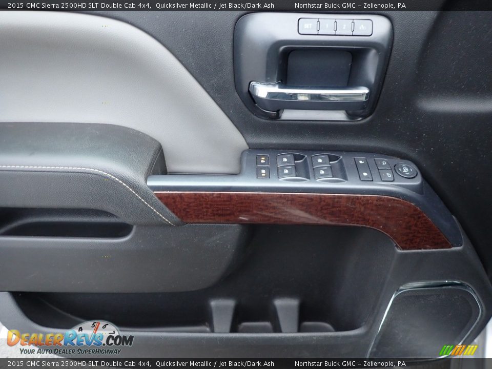 Door Panel of 2015 GMC Sierra 2500HD SLT Double Cab 4x4 Photo #19
