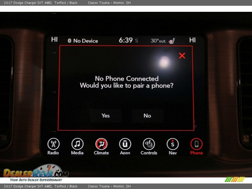 2017 Dodge Charger SXT AWD TorRed / Black Photo #17