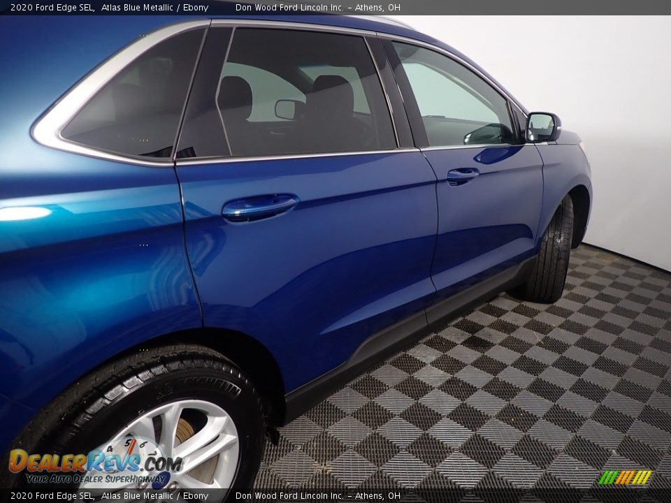 2020 Ford Edge SEL Atlas Blue Metallic / Ebony Photo #20