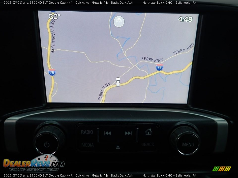 Navigation of 2015 GMC Sierra 2500HD SLT Double Cab 4x4 Photo #21