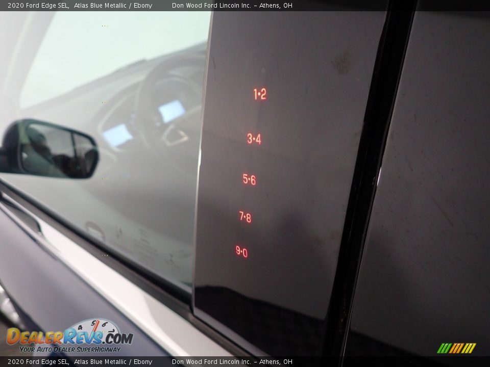 2020 Ford Edge SEL Atlas Blue Metallic / Ebony Photo #21