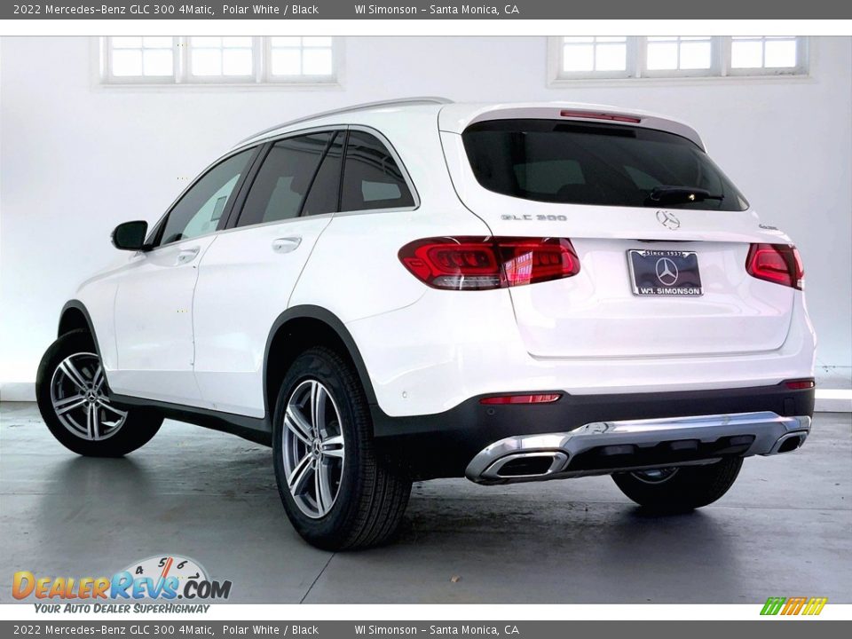 2022 Mercedes-Benz GLC 300 4Matic Polar White / Black Photo #2