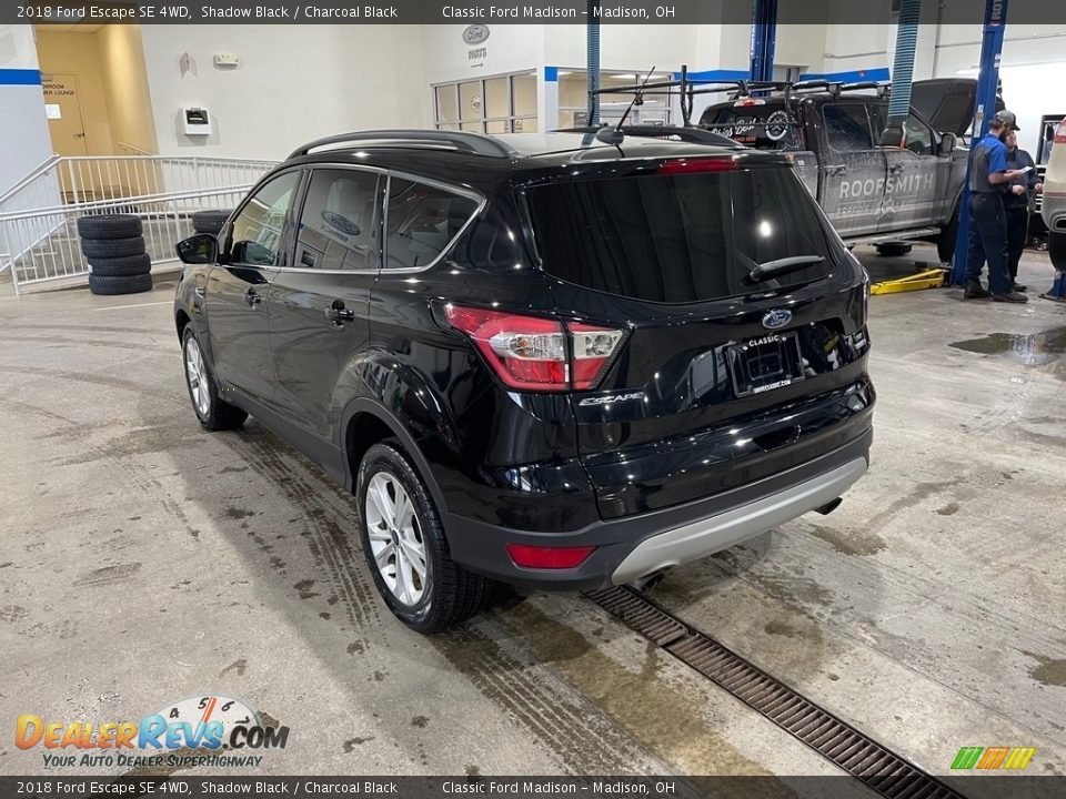 2018 Ford Escape SE 4WD Shadow Black / Charcoal Black Photo #7