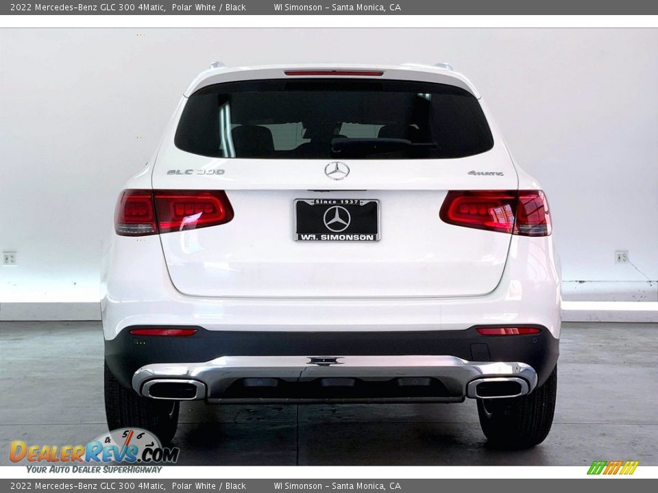 2022 Mercedes-Benz GLC 300 4Matic Polar White / Black Photo #3