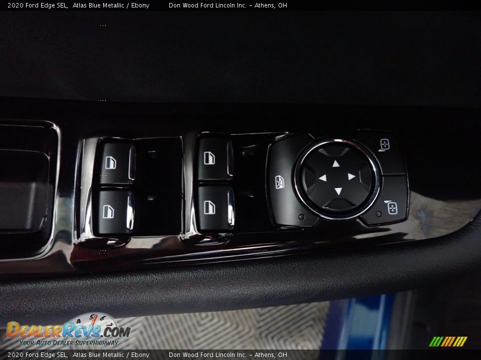 2020 Ford Edge SEL Atlas Blue Metallic / Ebony Photo #23