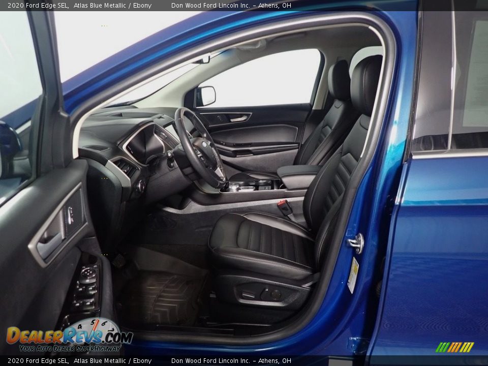 2020 Ford Edge SEL Atlas Blue Metallic / Ebony Photo #24