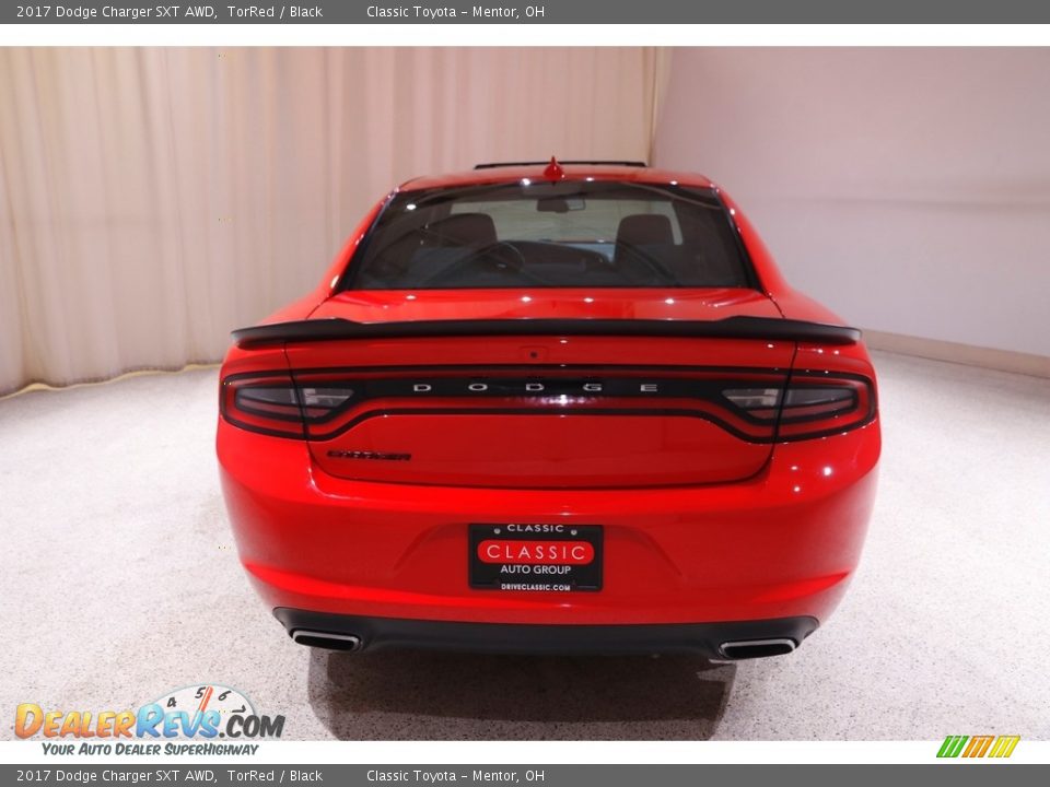 2017 Dodge Charger SXT AWD TorRed / Black Photo #22