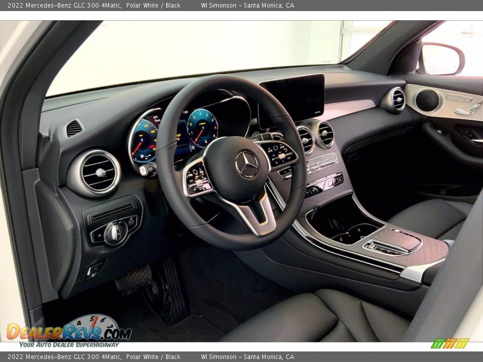 Black Interior - 2022 Mercedes-Benz GLC 300 4Matic Photo #4