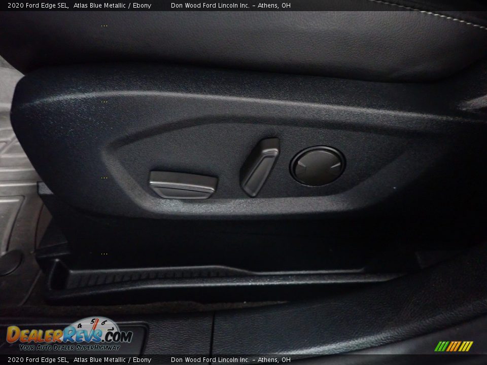 2020 Ford Edge SEL Atlas Blue Metallic / Ebony Photo #25