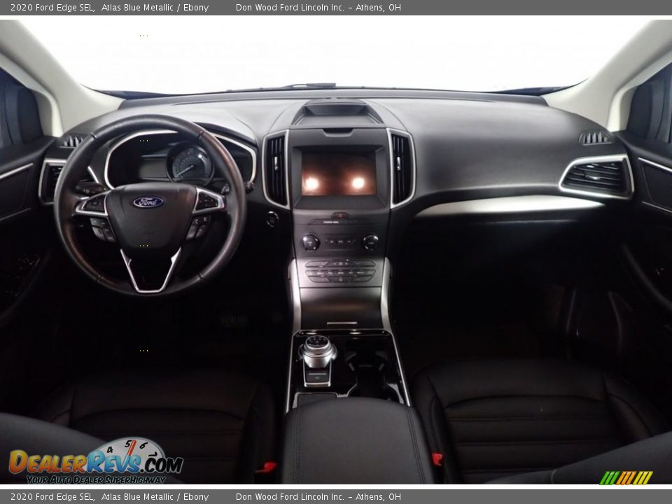 2020 Ford Edge SEL Atlas Blue Metallic / Ebony Photo #26