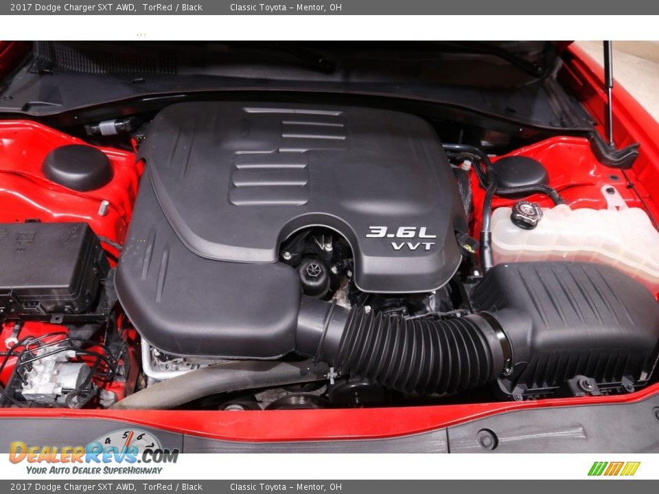 2017 Dodge Charger SXT AWD TorRed / Black Photo #23