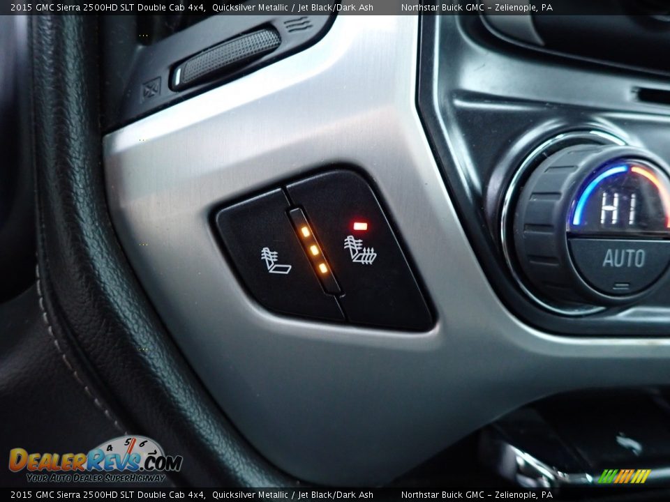 Controls of 2015 GMC Sierra 2500HD SLT Double Cab 4x4 Photo #25