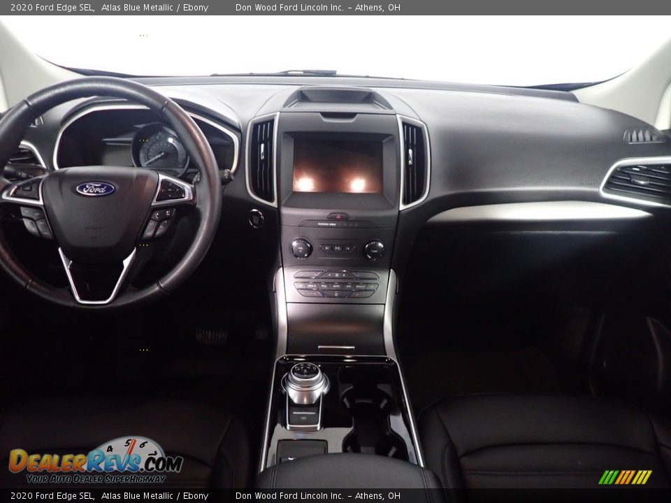 2020 Ford Edge SEL Atlas Blue Metallic / Ebony Photo #27