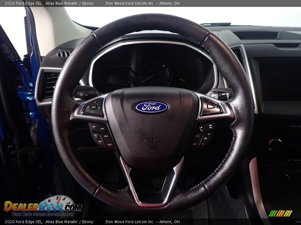 2020 Ford Edge SEL Atlas Blue Metallic / Ebony Photo #29