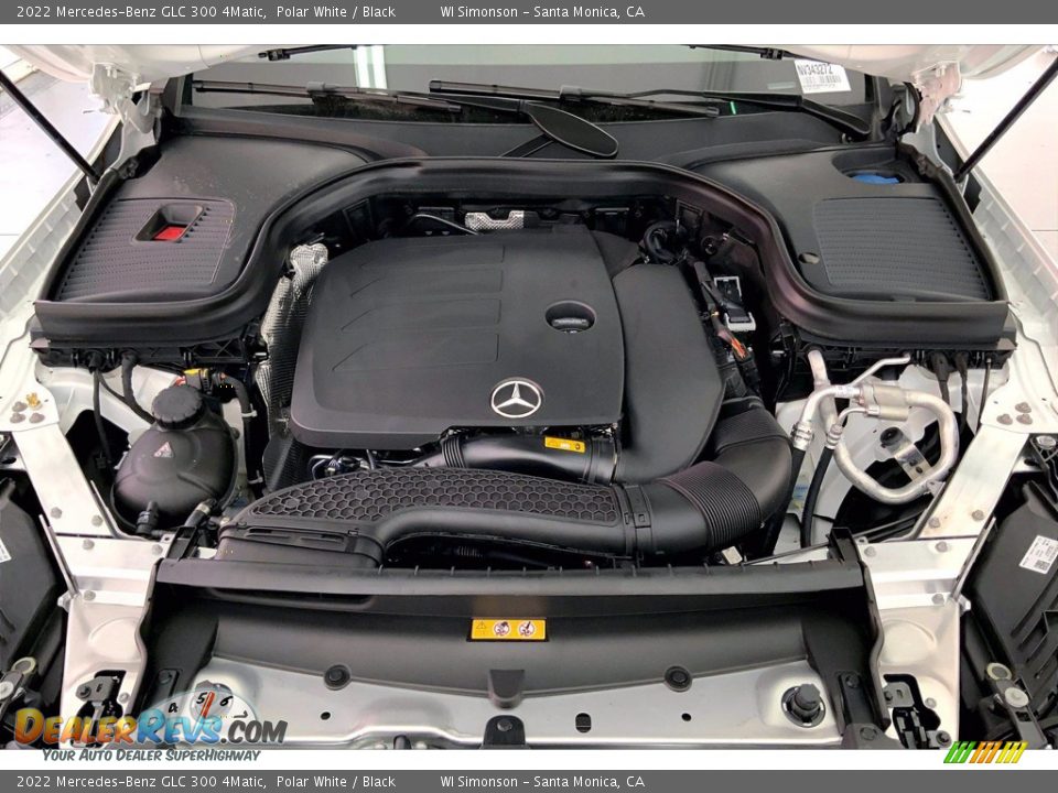 2022 Mercedes-Benz GLC 300 4Matic 2.0 Liter Turbocharged DOHC 16-Valve VVT 4 Cylinder Engine Photo #9