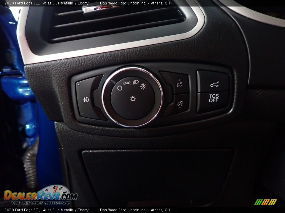 2020 Ford Edge SEL Atlas Blue Metallic / Ebony Photo #33