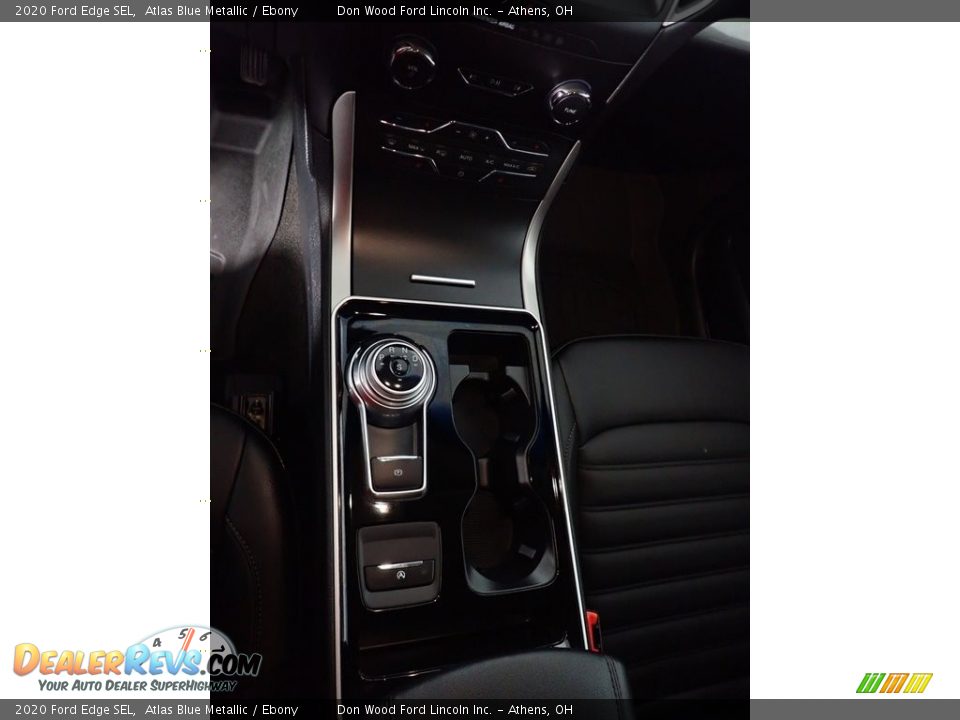 2020 Ford Edge SEL Atlas Blue Metallic / Ebony Photo #34