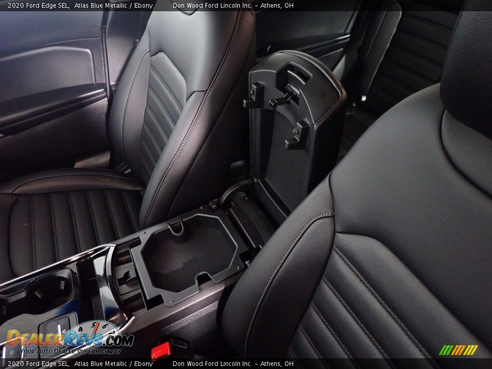 2020 Ford Edge SEL Atlas Blue Metallic / Ebony Photo #35