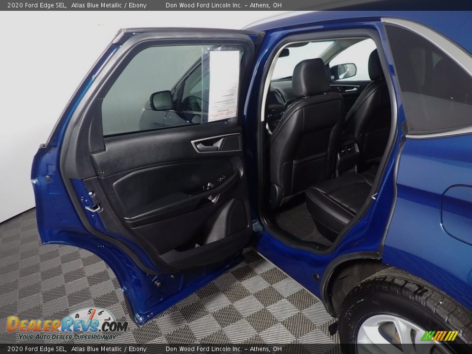 2020 Ford Edge SEL Atlas Blue Metallic / Ebony Photo #36