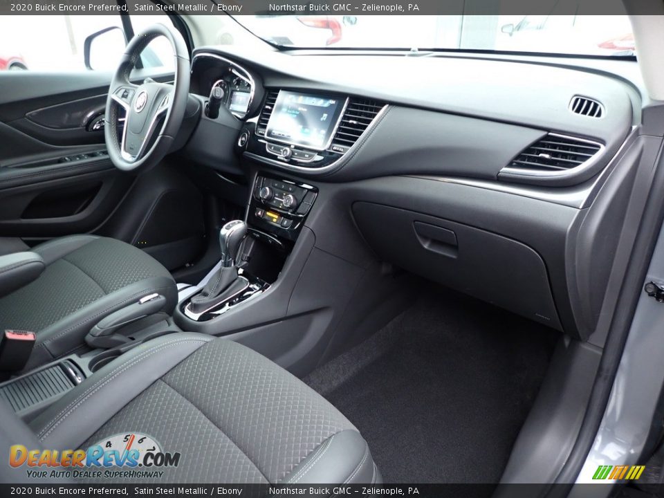 Ebony Interior - 2020 Buick Encore Preferred Photo #6