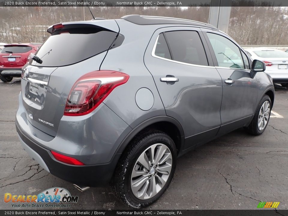 2020 Buick Encore Preferred Satin Steel Metallic / Ebony Photo #9