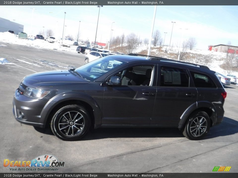 2018 Dodge Journey SXT Granite Pearl / Black/Light Frost Beige Photo #6