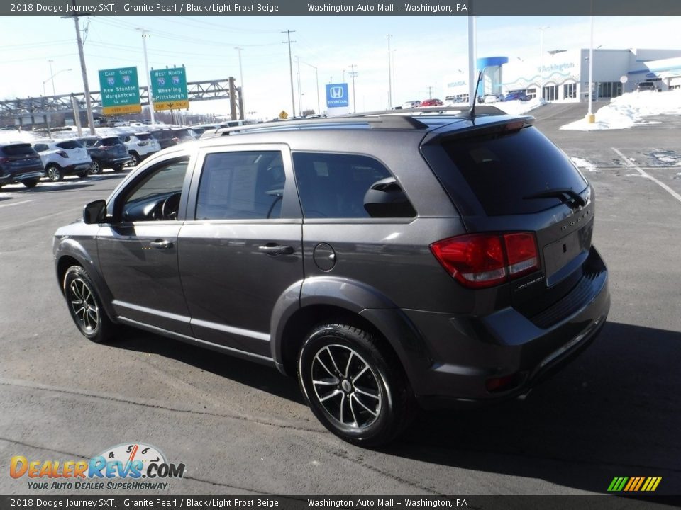 2018 Dodge Journey SXT Granite Pearl / Black/Light Frost Beige Photo #7