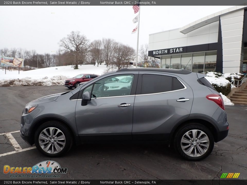 2020 Buick Encore Preferred Satin Steel Metallic / Ebony Photo #13