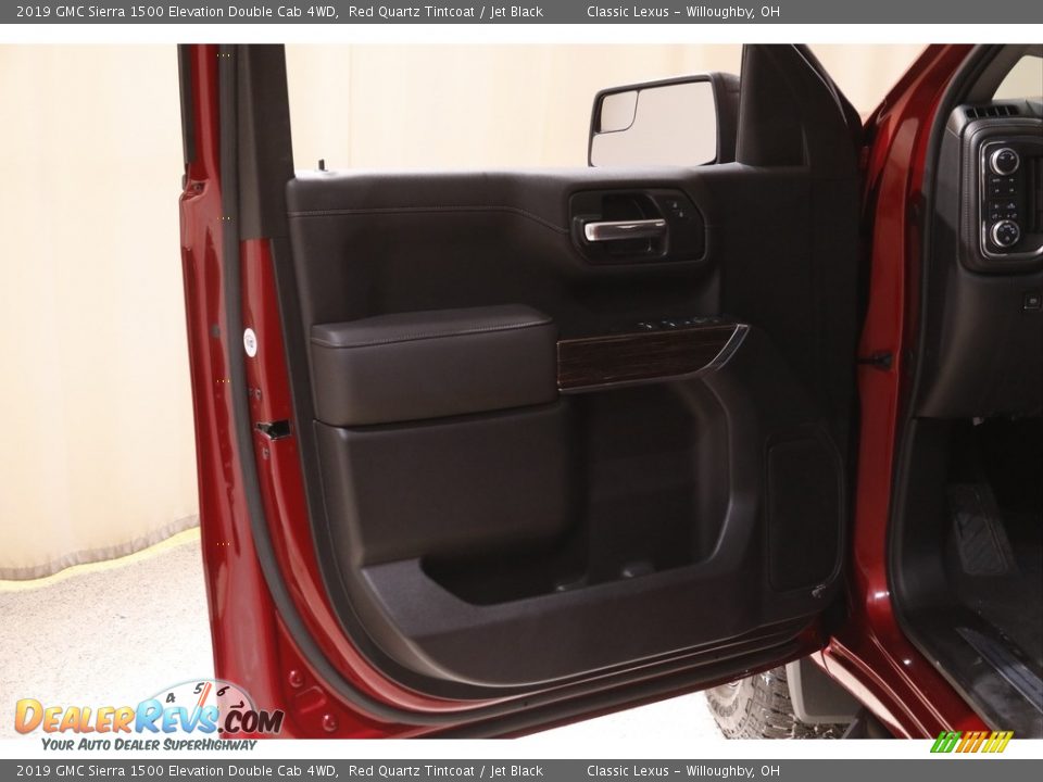 2019 GMC Sierra 1500 Elevation Double Cab 4WD Red Quartz Tintcoat / Jet Black Photo #4