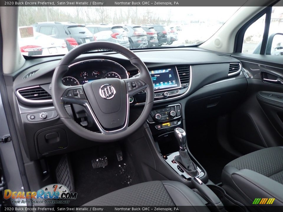 Ebony Interior - 2020 Buick Encore Preferred Photo #18