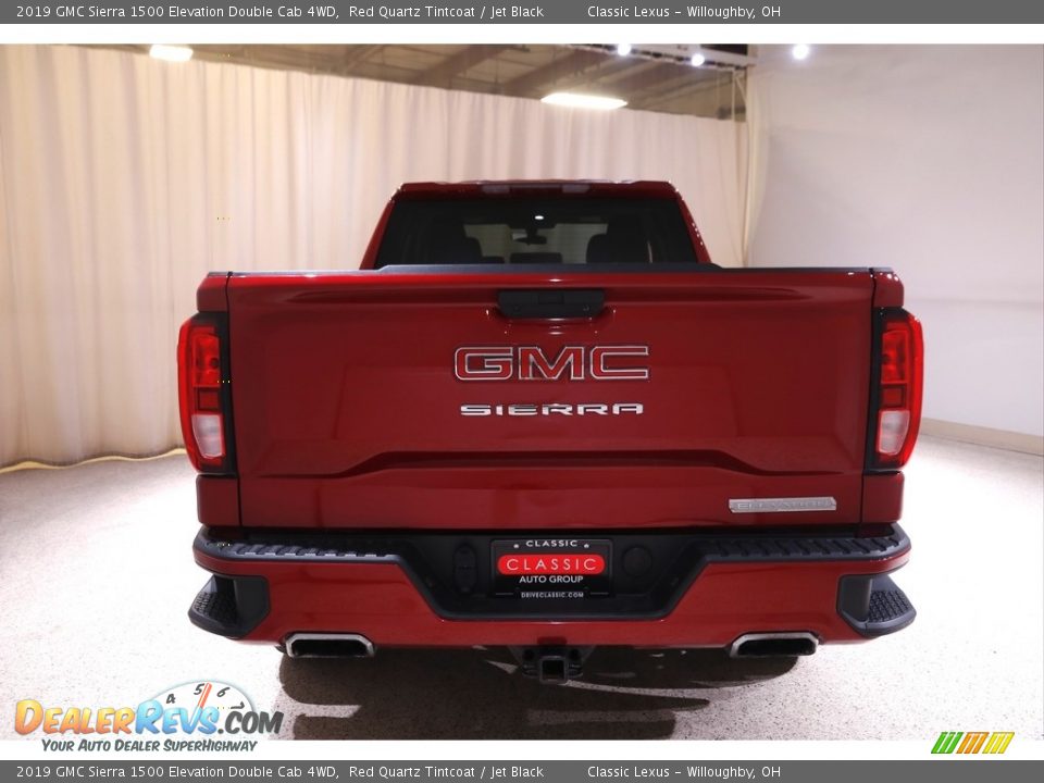 2019 GMC Sierra 1500 Elevation Double Cab 4WD Red Quartz Tintcoat / Jet Black Photo #19