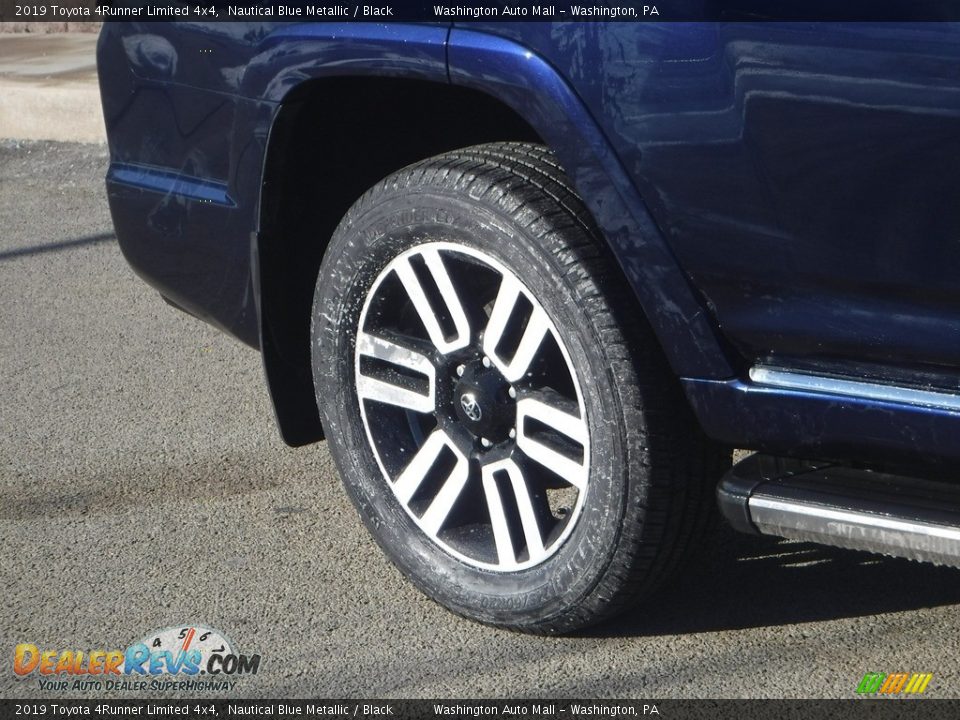 2019 Toyota 4Runner Limited 4x4 Nautical Blue Metallic / Black Photo #10