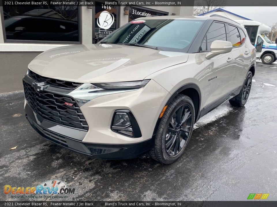 2021 Chevrolet Blazer RS Pewter Metallic / Jet Black Photo #2